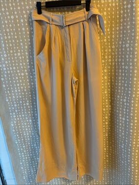 Gianni Bini Wide Leg Pants in Light Tan
